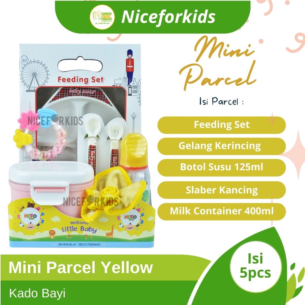 Mini Parcel Baby Gift Set / Hampers Baby / Kado Bayi Baru Lahir