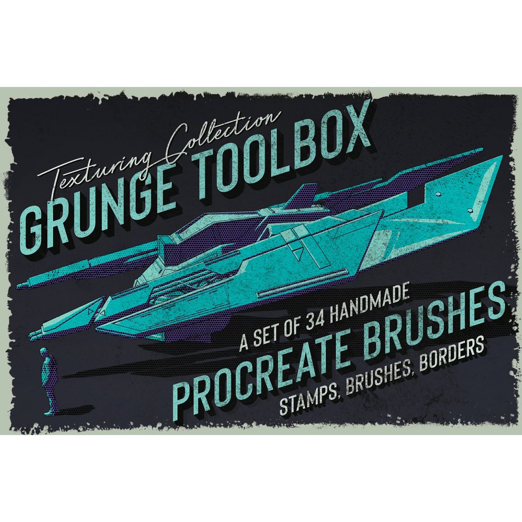 Procreate Brush - Grunge Toolbox Procreate Brushes