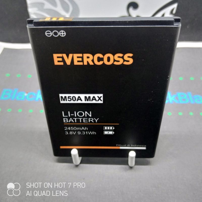 Batrai Evercoss M50A Max 2450mAh Batre Cross M 50 A Max Baterai Original