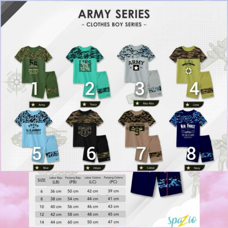 ARMY SERIES BY SPAZIO