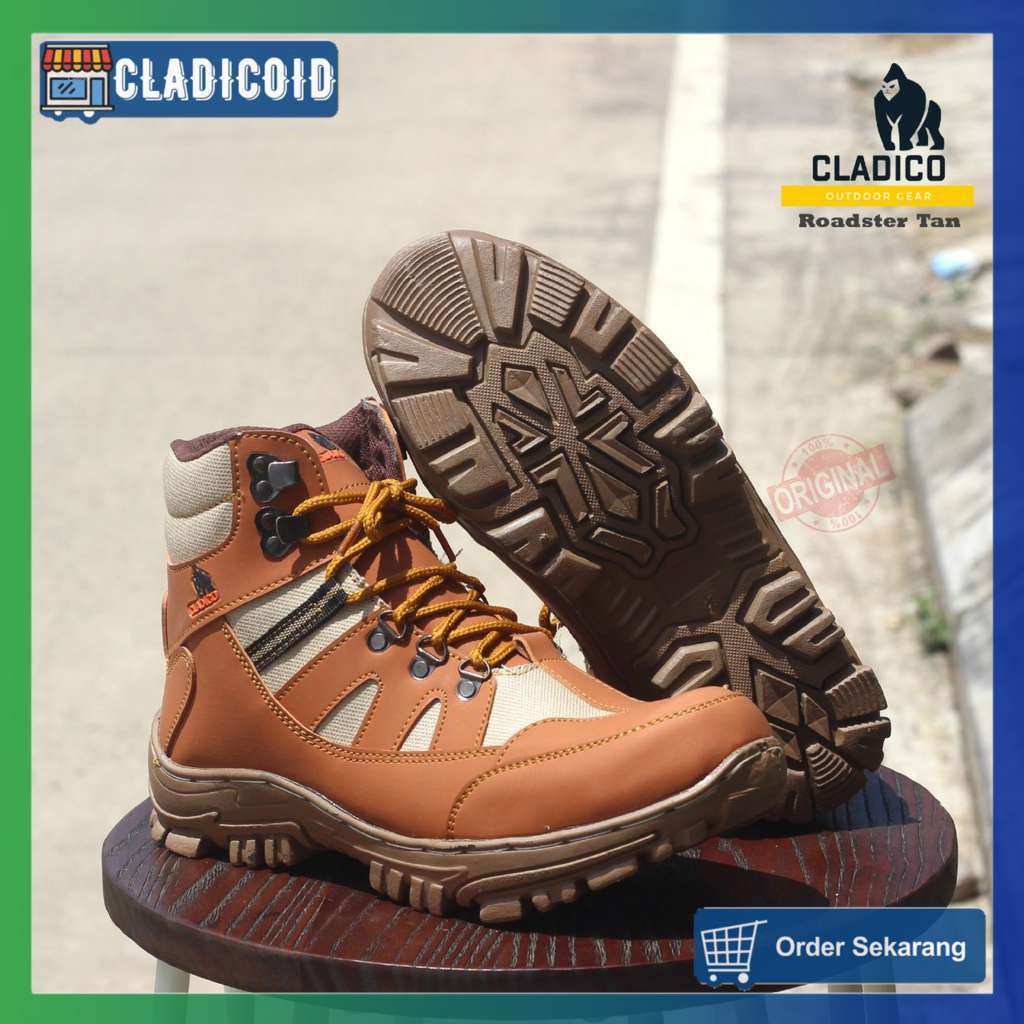 SEPATU SAFETY BOOT PRIA CLADICO ROADSTER BOOTS TOURING GUNUNG PROYEK KERJA LAPANGAN SEFTY SHOES WORK OUTDOOR SAFTY HAIKING MENDAKI HIKING