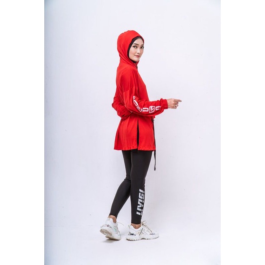 Livigi - Ziva Outer Red - Jaket olahraga wanita