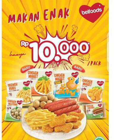 

CHICKEN NUGGET CERIA BELFOODS PROMO 10rb