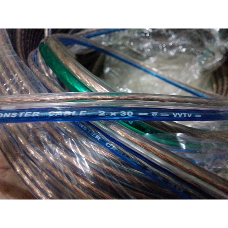 KABEL TRANSPARAN AV 2X30 tipe monster 2 x 30