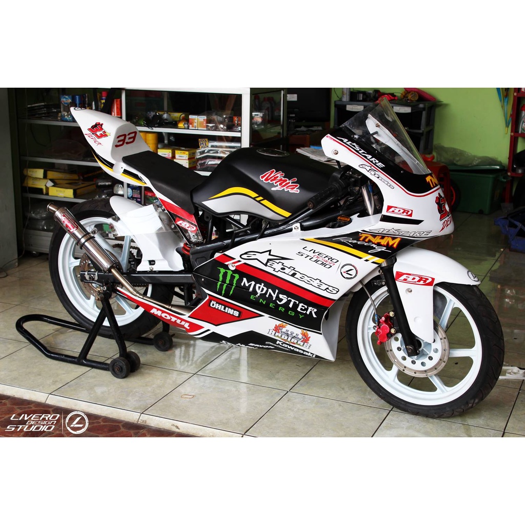 Body Belakang Ninja RR 150, NSR, CBR, dll model RS GP 125