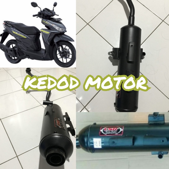 Knalpot Racing Bobokan Model Standar Honda Vario 125 LED