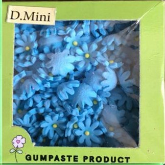 

Gumpaste Dmini Biru Muda 1 Kotak (12gr) Hiasan Fondant Bentuk Bunga