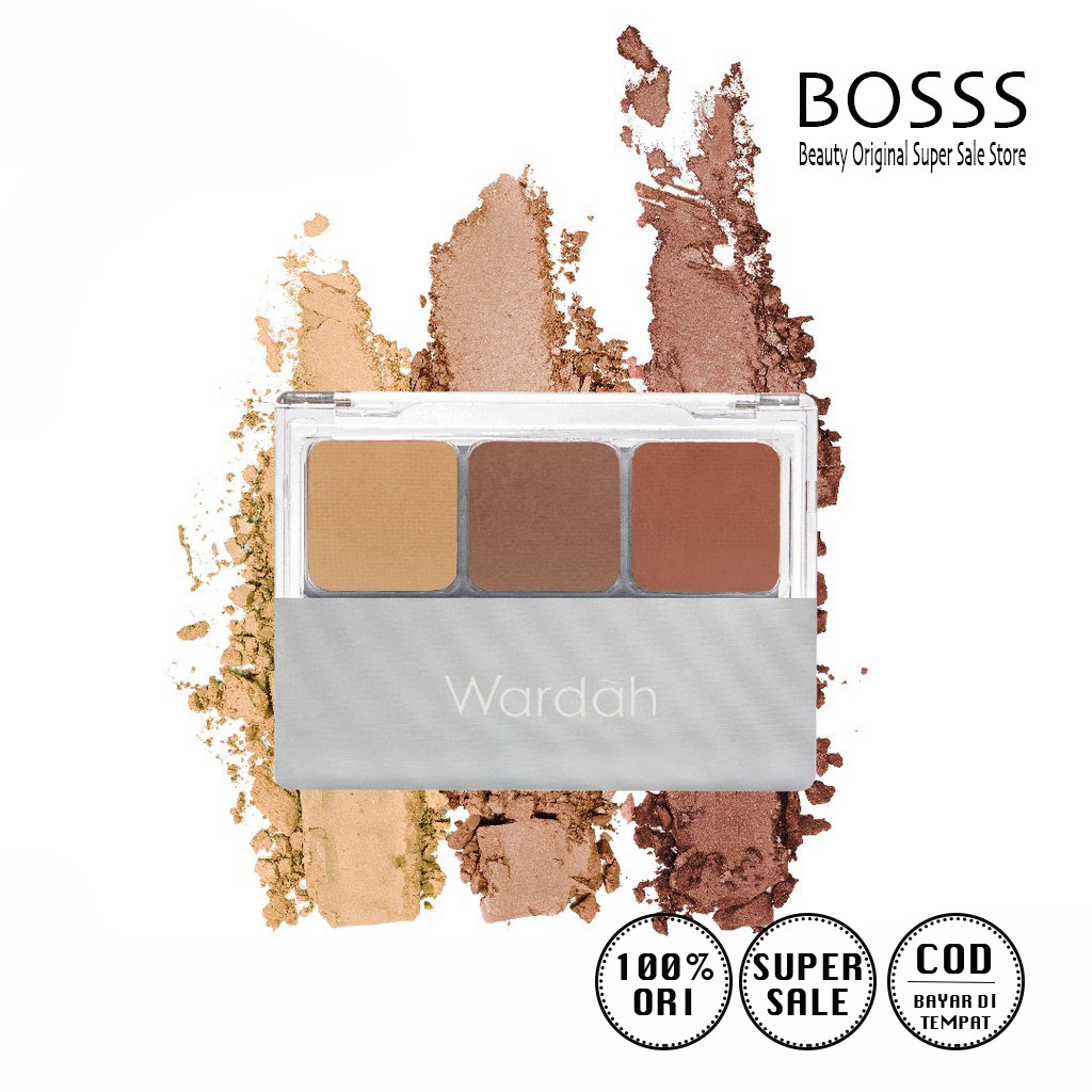 WARDAH Eyeshadow Series | Nude Colors Eye Shadow  | A - M Series