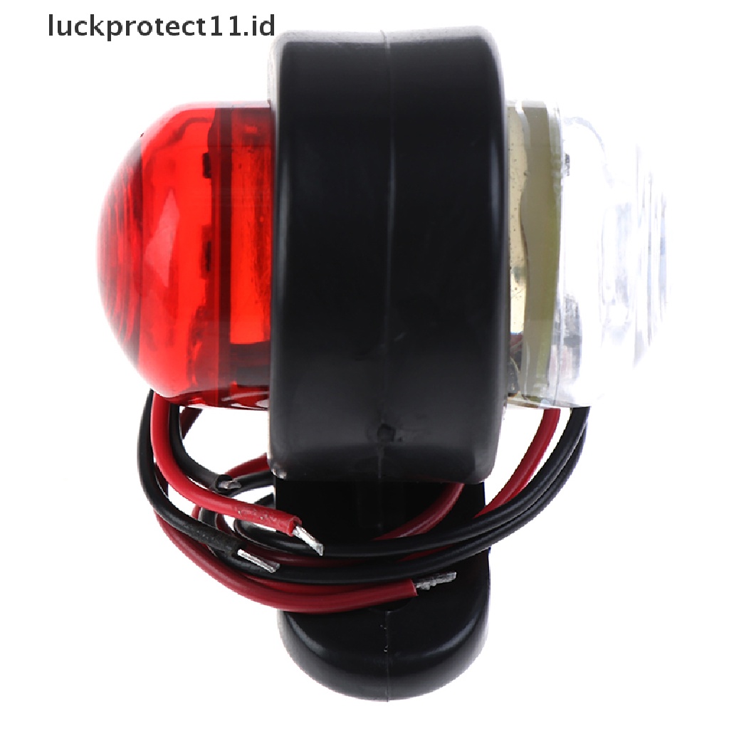 &lt; Luckprotect11. &lt; LuckproteksiId &gt; Lampu Samping Led Warna Putih Untuk Truk / Trailer / Caravan