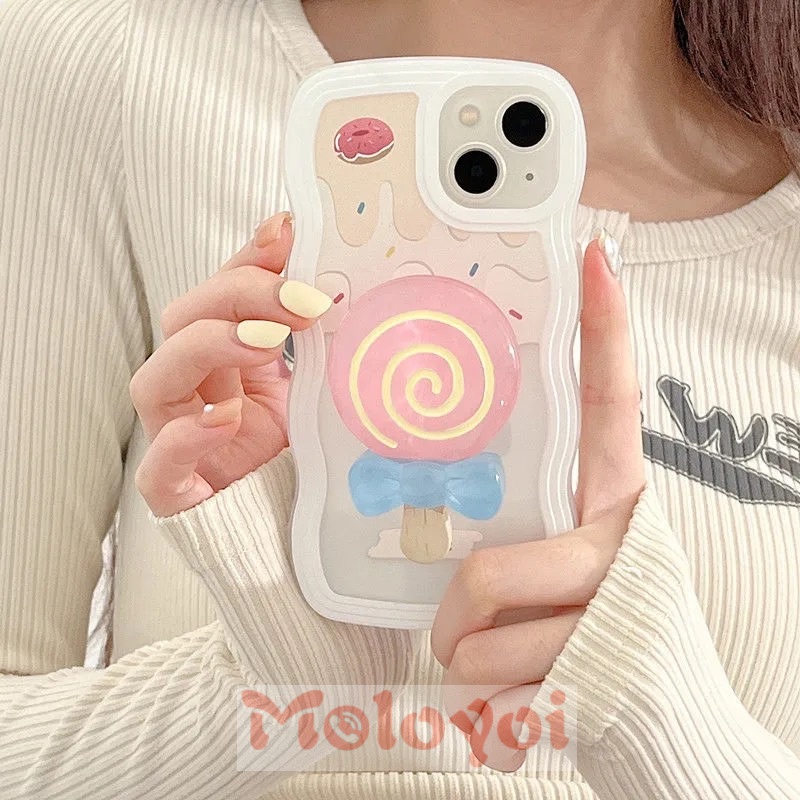 Soft Case TPU Motif Kartun 3D Untuk iPhone 11 14 12 13 Pro MAX 14 7 8 6 6s Plus X XR XS MAX SE 2020