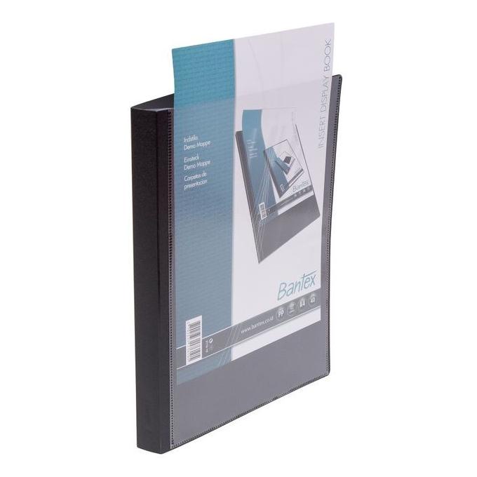 

Ready stock] Bantex Insert Display Book A4 Black