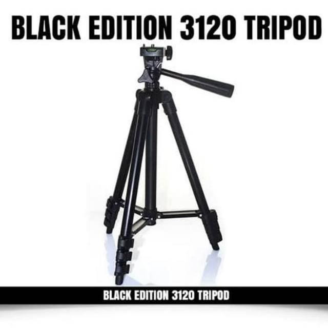 TRIPOD KAMERA HP DSLR HOLDER ALAT BANTU FOTO VIDEO ZOOM VLOG WEIFENG 3120 HITAM |2012