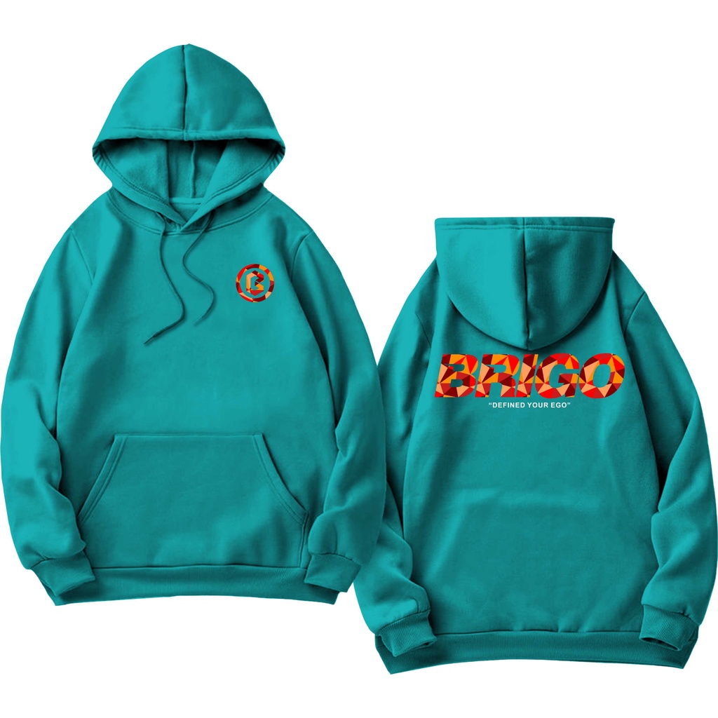 BRIGO Jumper Hoodie crystal II Sweater Hoodie BRIGO crystal Sablon DTF Fleece Cotton M-XXL (Pria &amp; Wanita) Free stiker&amp;Gantungan Kunci