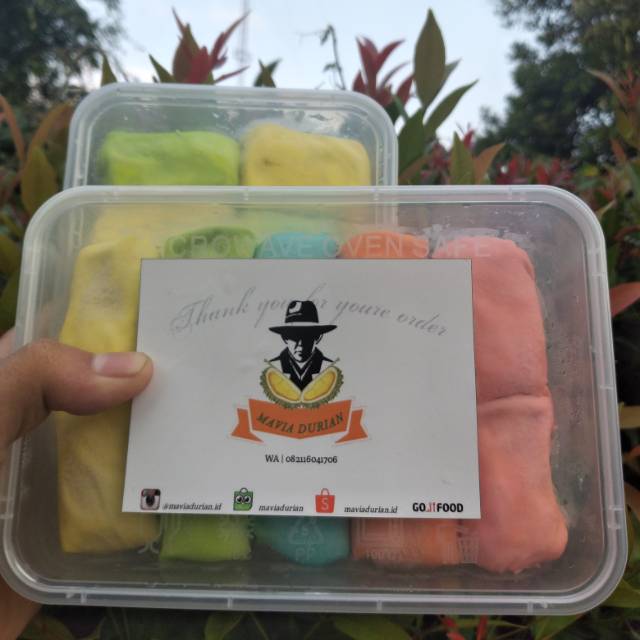 

Pancake Durian Creamy isi 10