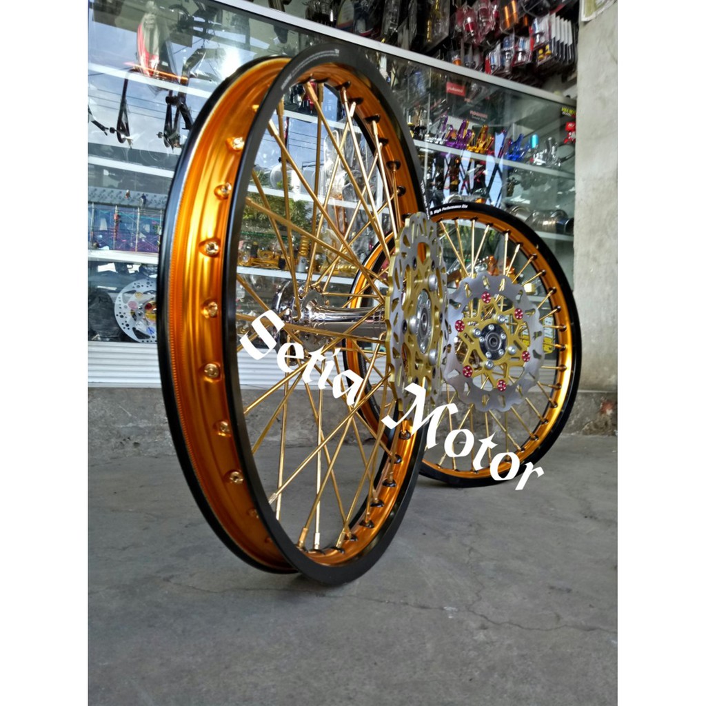 Velg Jari Jari Sepaket Tromol Becak Motor Vixion New Cb 150 R