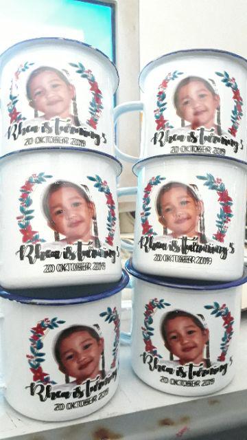 Souvenir Gelas Enamel (7cm)