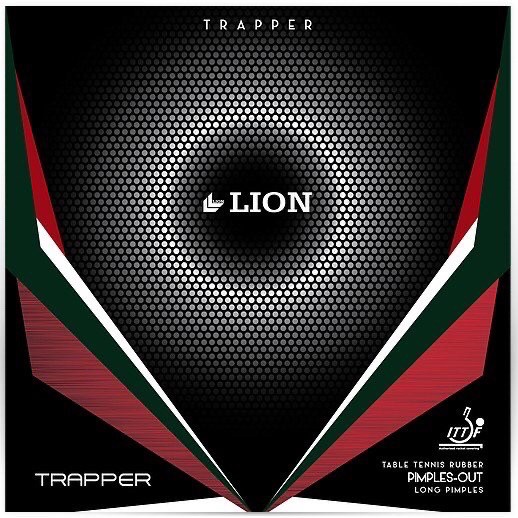 Karet Bat Tenis Meja Lion Trapper OX Bintik Panjang