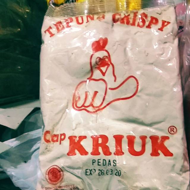 

Tepung crispy cap kriuk jempol