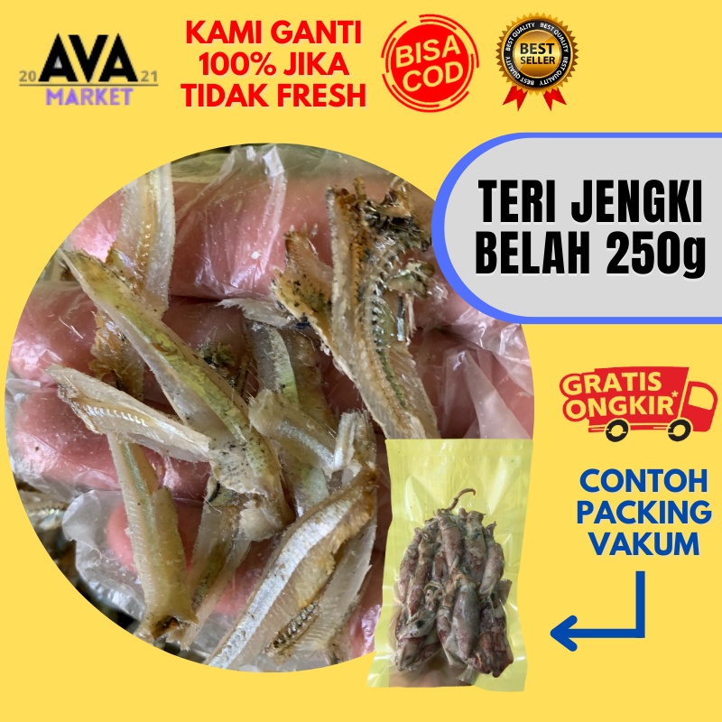 

Teri VIP Jengki Belah 250 Gram