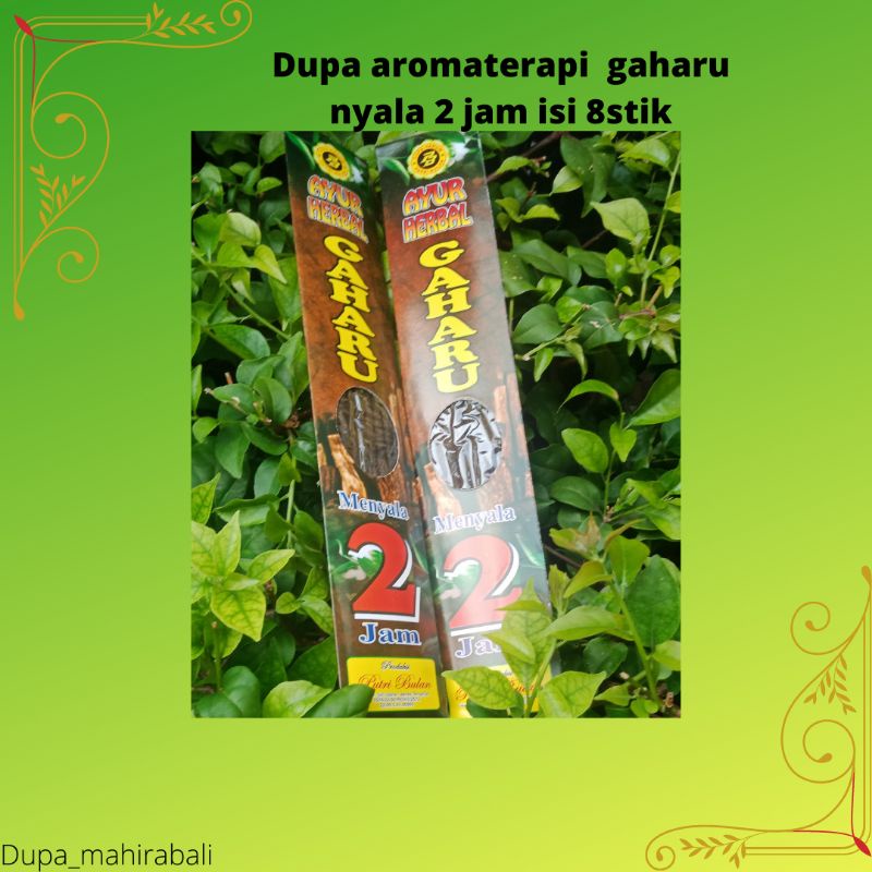 dupa gaharu 2 jam /dupa aromaterapi/dupa bali wangi