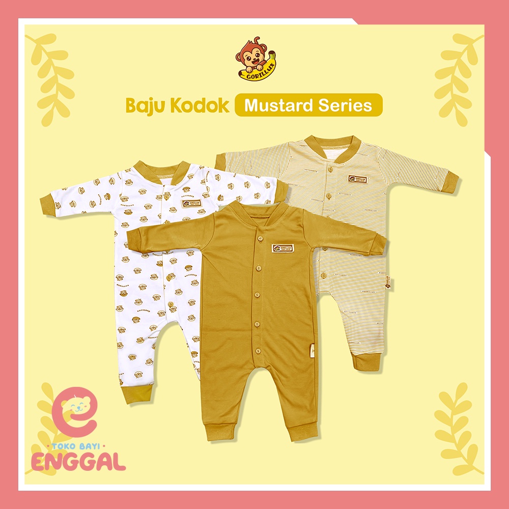 Baju Jumpsuit Bayi Gorillux Baju kodok