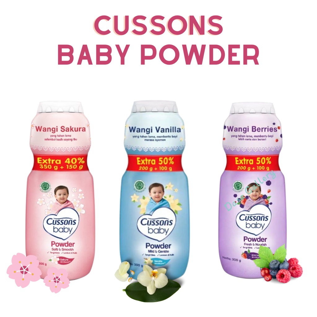 Cussons Baby Powder - Bedak Tabur Bayi - Bedak Bayi Cusson