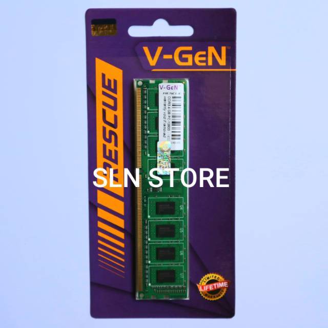 RAM DDR3 4GB PC-12800 / 1600 MHz V-GeN Rescue Longdimm PC Vgen