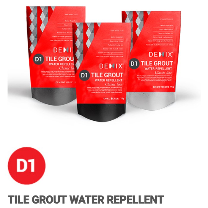 Demix D1 Tile Grout Water Repellent / Nat Pengisi Keramik
