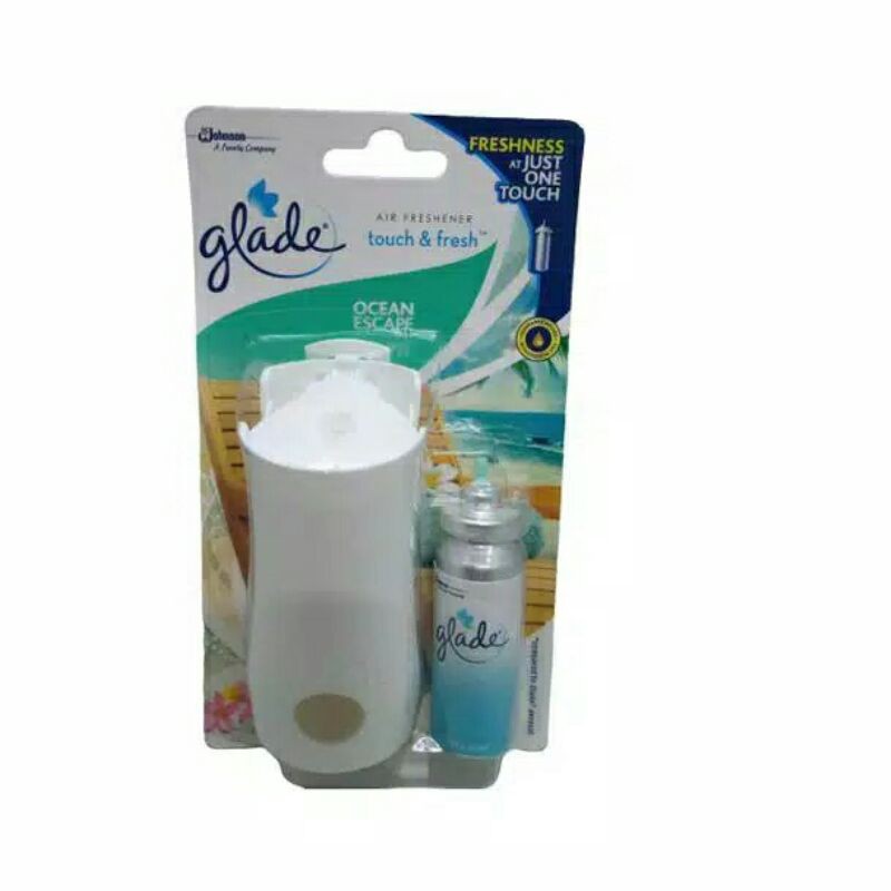 Glade Touch'N Fresh For Bedroom Air Freshener 9Gr (Refill+Tempat)