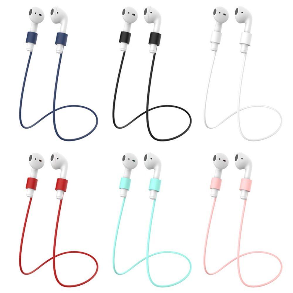 POPULAR Populer 6pcs /set Silikon Case Pelindung Lengan Kantong Tip Telinga Earphone holder Untuk Apple AirPods