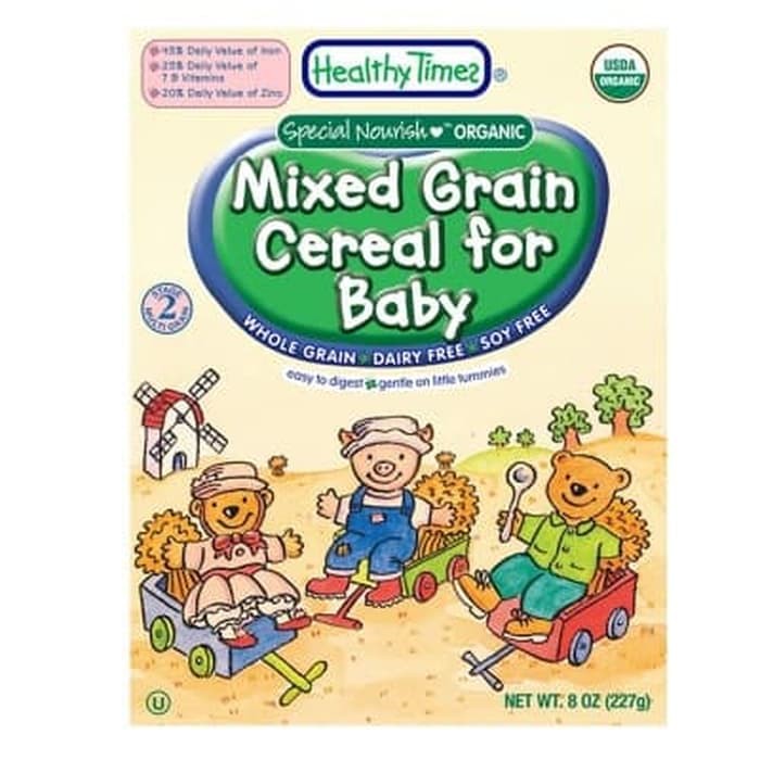 

#HANDCARRY Healthy Times Organic Baby Cereal Mixed Grain 227g - UFOHCR3196