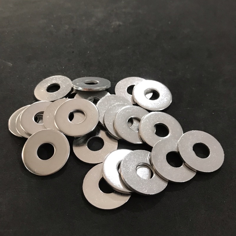 RING PLAT M6 LEBAR STAINLESS