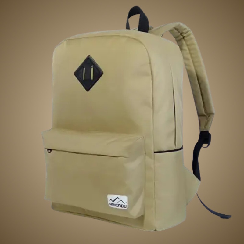 Abigadu backpack tas Ransel laptop Mocca / tas puggung Anak Laki Laki Perempuan Premium  / ransel  Sd Smp Tas Sekolah Pria Wanita Korean Style Backpack Remaja Multifungsi Import Material Murah