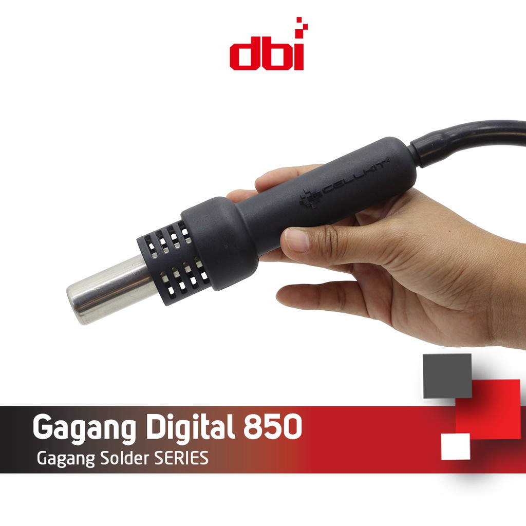 Gagang Blower - Solder Uap Digital 850 CELLKIT