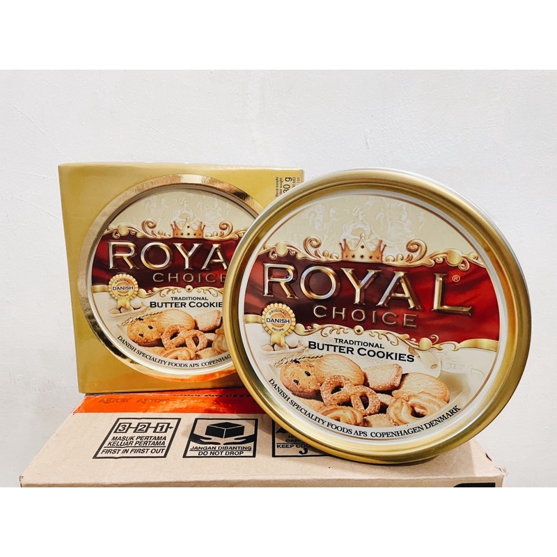 

ROYAL CHOICE 480gr BUTTER COOKIES + PACKING BUBBLE