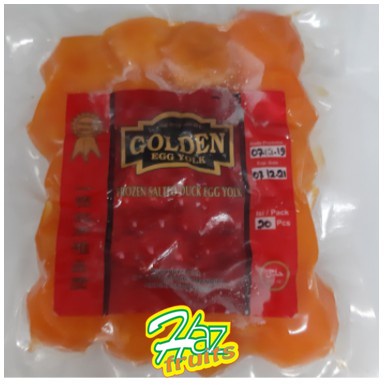 

SALTED DUCK EGG YOLK FROZEN 20 PCS/KUNING TELUR BEBEK ASIN FROZEN