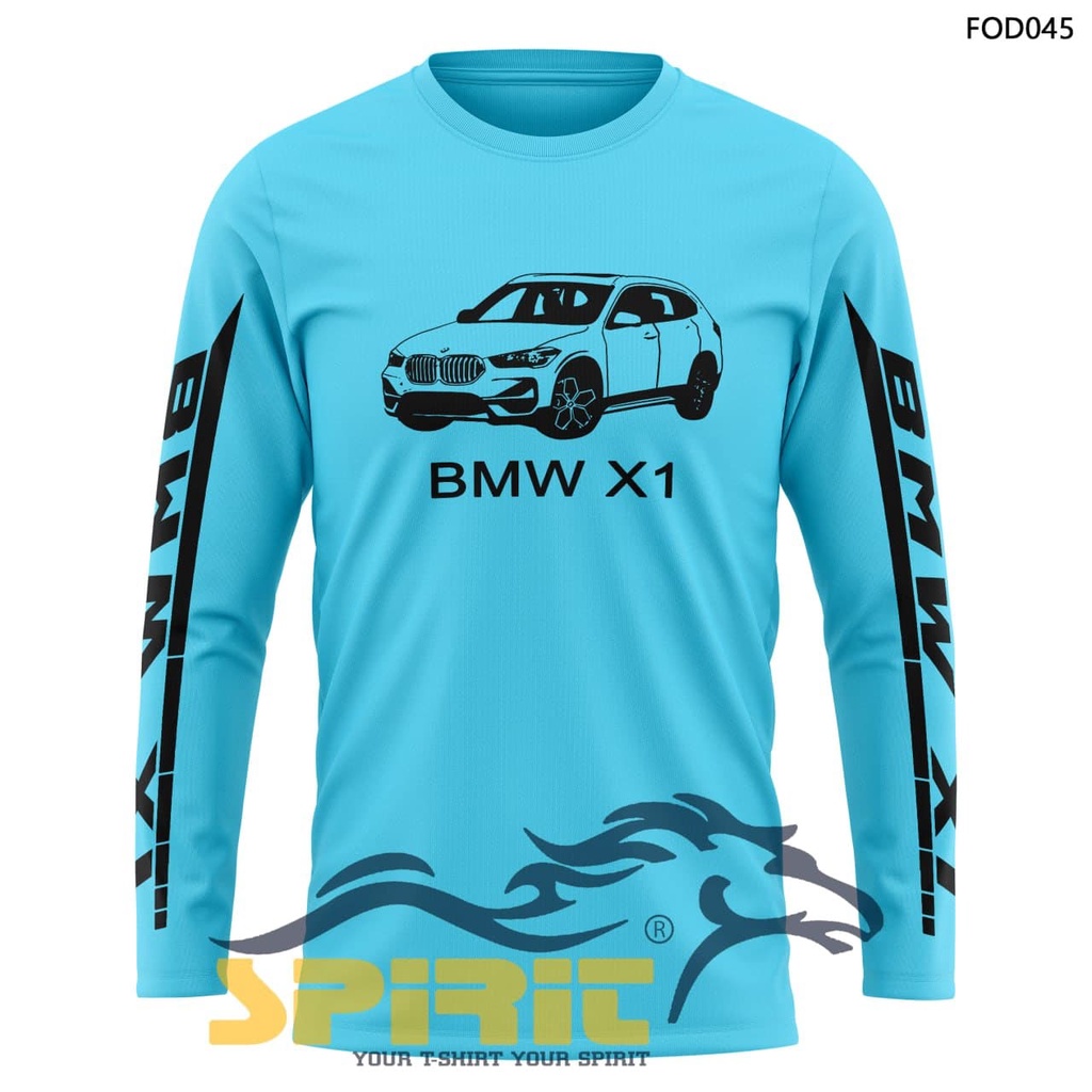 KAOS BAJU BMW X1 BAJU DISTRO PRIA OTOMOTIF LENGAN PANJANG KATUN PREMIUM 100% BIG SIZE JUMBO