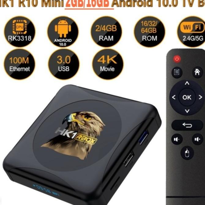 Hk1 R1 Rbox Mini Android Tv Box 2Gb/16Gb 5G Wifi Bluetooth 4.0 Usb 3.0