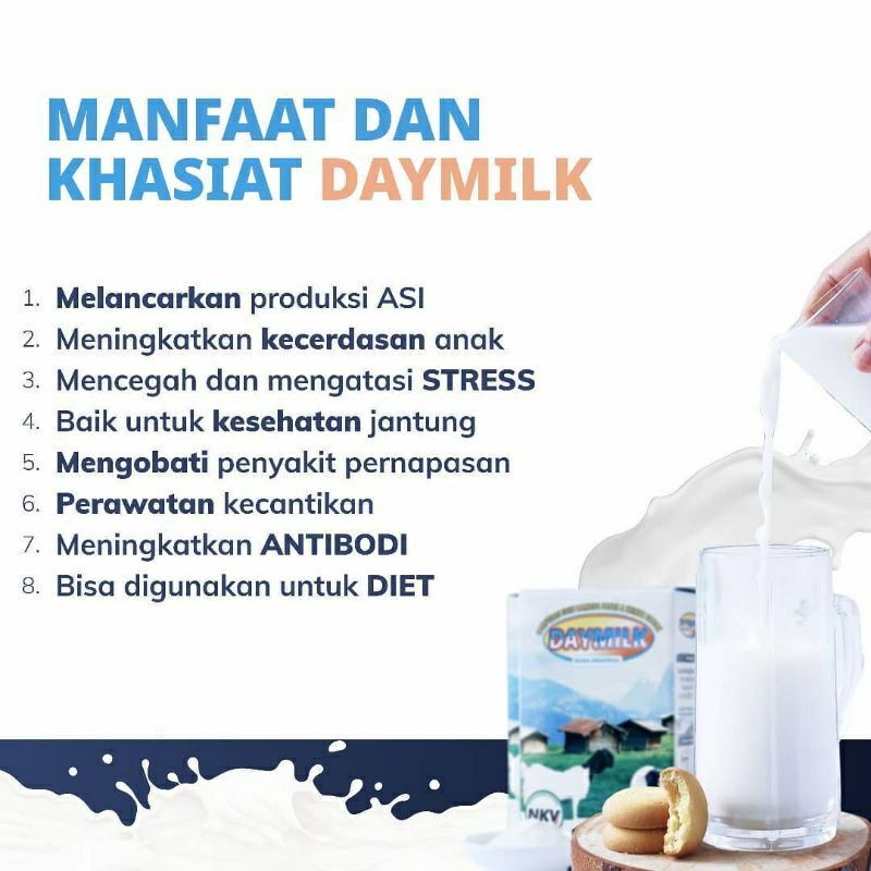 Susu Kambing Etawa Bubuk DAYMILK 200gr Halal BPOM