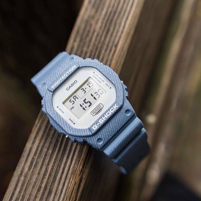 Cuci gudang LIMITED EDITION JAM TANGAN NEW CASIO G SHOCK GLS5600 DENIM MOTIF  Kekinian