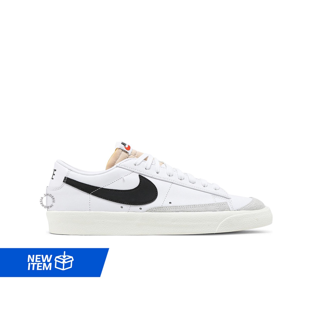 blazer low all white