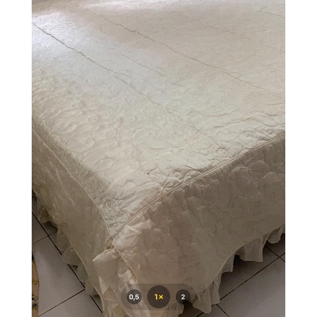 sprei rempel princes bahan satin tebal