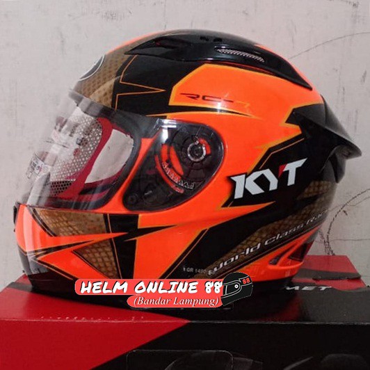 Helm KYT RC7 Motif Helm Fullface KYT RC-7 RC Seven