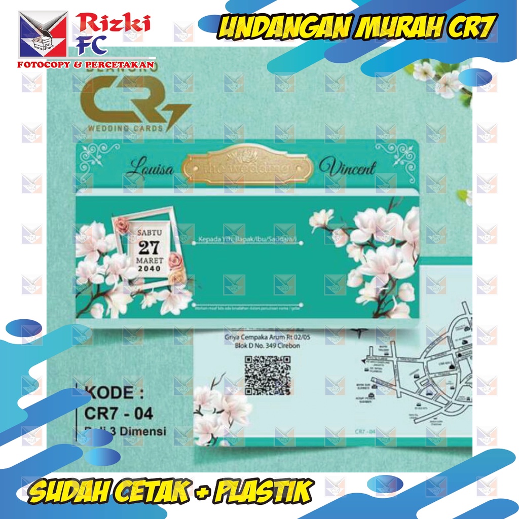 

Undangan Murah Rizki Fc CR704