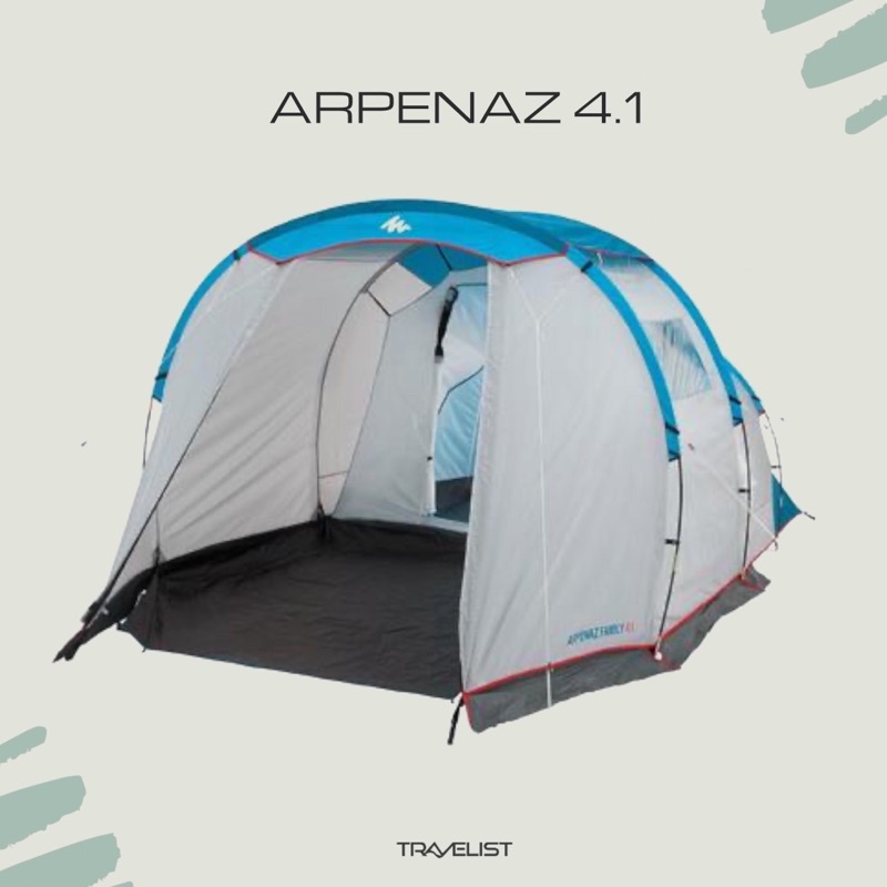 Tenda camping 4-8 orang / tenda 4p / tenda 8p / tenda besar / tenda keluarga / tenda 4 orang / tenda