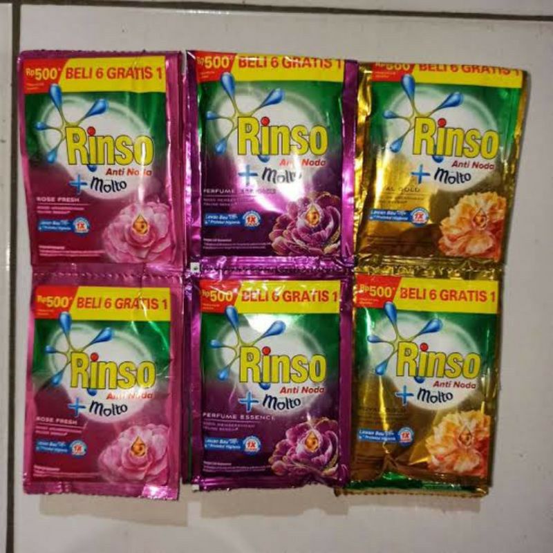 sabun rinso sachet
