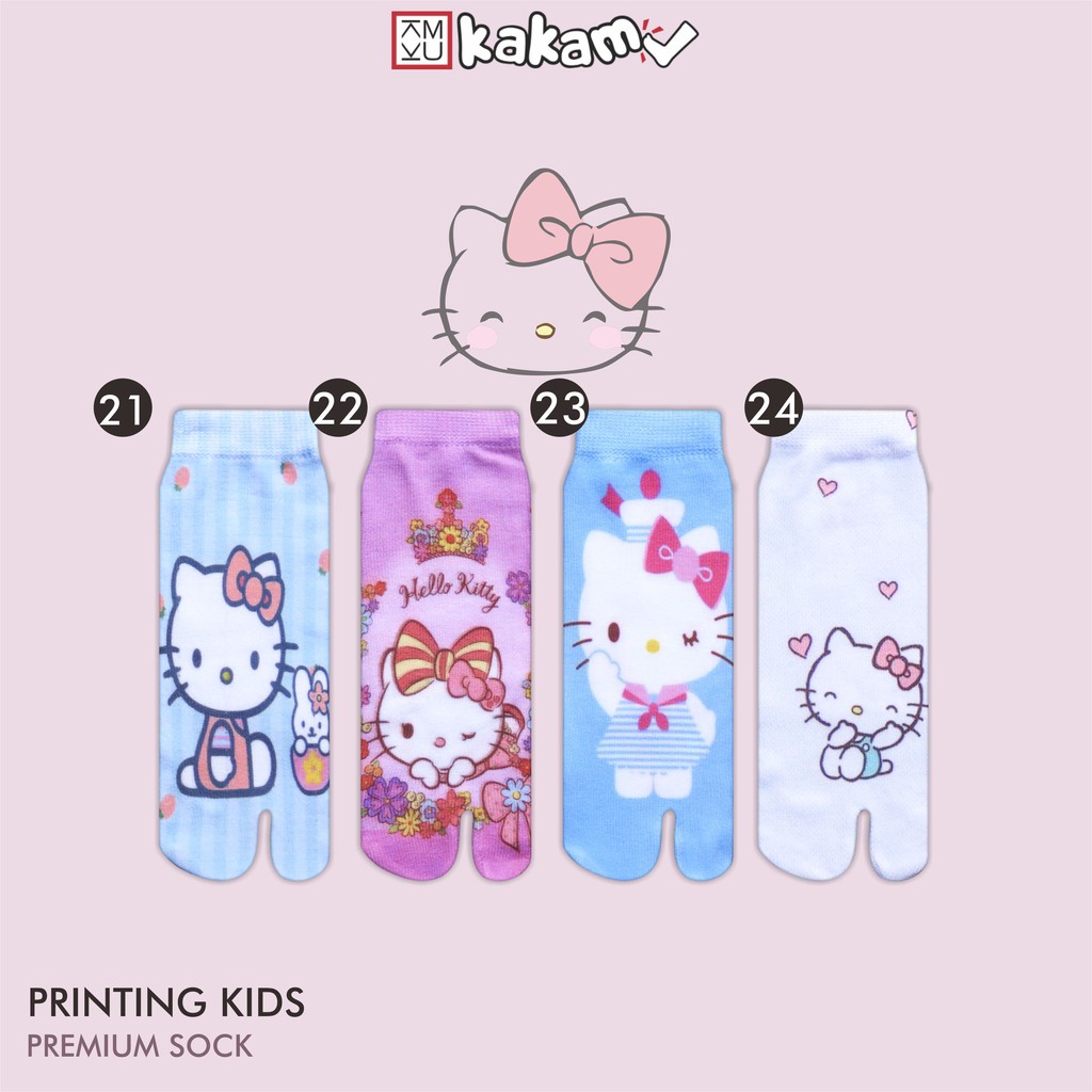 Kaos Kaki Anak Printing Karakter  2