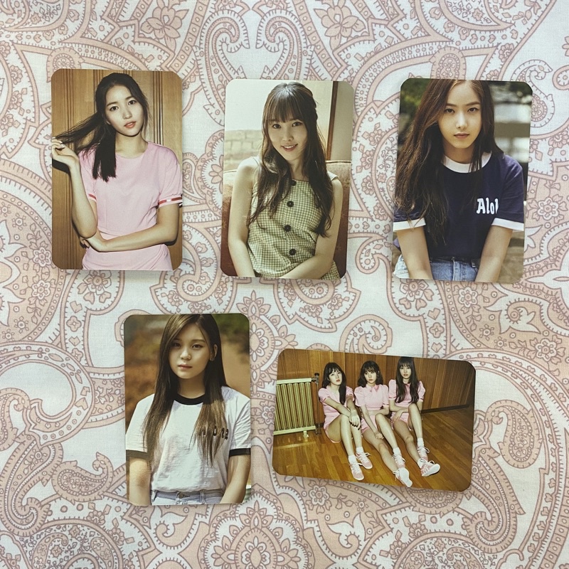 GFRIEND Parallel 5th Mini Album LOVE Version Official Photocards