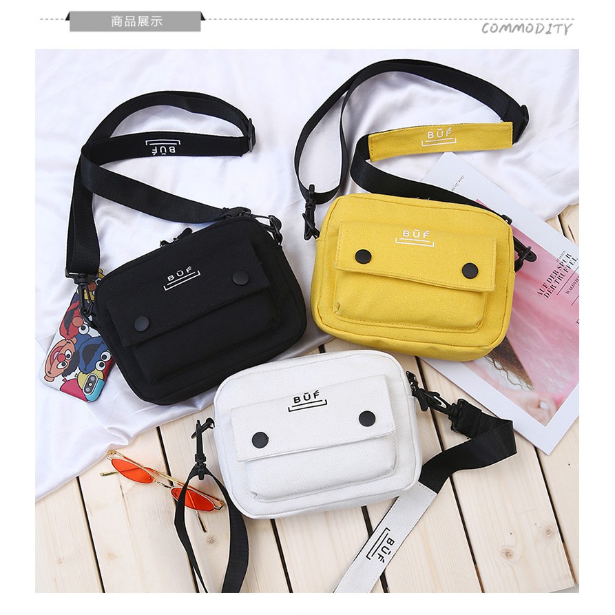 KSO_BAG - Tas Selempang Anak Wanita Dan Laki Laki Termurah Motif Carakter Mini BUFF Korea Style