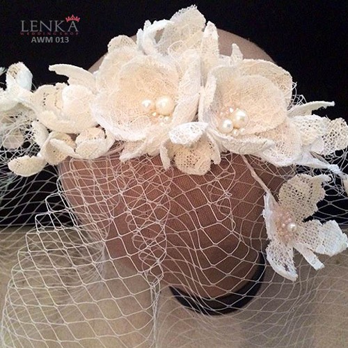 [BISA COD] HEADPIECE PESTA AKSESORIS SANGGUL PENGANTIN WEDDING AWM013